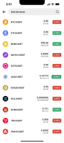 Crypto Exchange UI KIT Flutter Screenshot 2