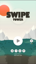 Swipe Tower - Unity project Screenshot 1