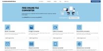 CloudConvert - All type of File Converter Website Screenshot 1