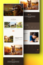 Canis Dog Training Services HTML Website Template Screenshot 1