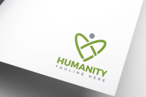 Creative Heart Humanity Logo Design Screenshot 2