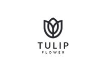 Tulip Flower Logo Template Screenshot 3