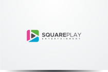 Square Play Logo Screenshot 1