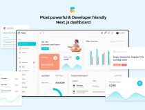 Flexy Next Js Admin Dashboard Template Screenshot 1