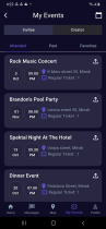 Universal Event Management and Ticketing Flutter  Screenshot 6