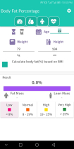 BMI Calculator - Android App Template Screenshot 3