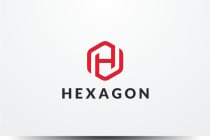 Letter H Hexagon Logo Screenshot 2