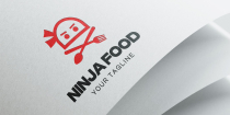 Ninja Food Logo Template Screenshot 1