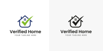 Verified Home Logo Template Screenshot 1