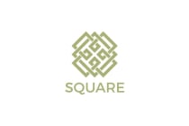 Abstract Square Logo Design Screenshot 1