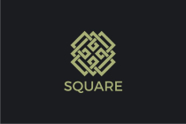 Abstract Square Logo Design Screenshot 2