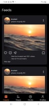 SnapSphere - Social Media Application Flutter UI  Screenshot 1