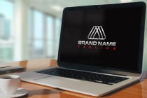 Brand Triangle Shape Triple Letter A Logo Design Screenshot 6