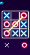 Tic Tac Toe 2D Glow Game Unity Source Code Screenshot 5