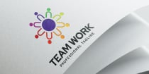 Team Work Logo Design Screenshot 1