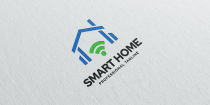 Smart Home Logo Template Design Screenshot 1