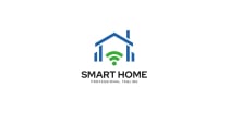 Smart Home Logo Template Design Screenshot 3