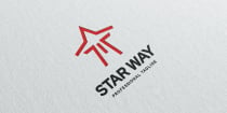 Star Way Logo Template Screenshot 1