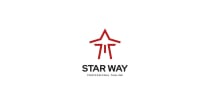 Star Way Logo Template Screenshot 3