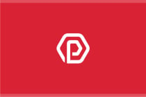 Letter P Hexagon  Logo Screenshot 1