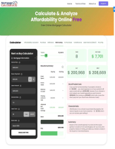 Mortgage Calculator PHP Script Screenshot 1