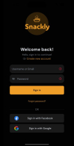 Snackly- Flutter Application Screenshot 11
