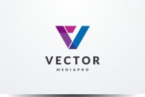 Vector Media Letter V Logo Screenshot 1