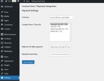 CF7 Paystack Integration Screenshot 1