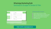 WhatsApp Marketing Generator And Scraper Python Screenshot 2