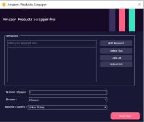 Amazon Product Scrapper Python Screenshot 1