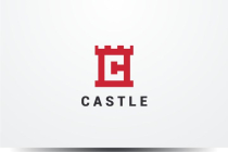 Castle Letter C  Logo Screenshot 1