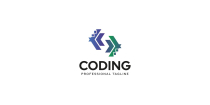 Coding - Modern Tech Logo Design Screenshot 2