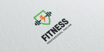 Fitness Gym Logo Design Template Screenshot 1