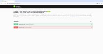 Link to PDF API - Convert Links to PDF NodeJS Screenshot 1