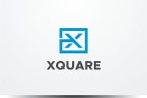 Letter X Square  Logo Screenshot 2