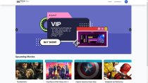 VIP Ticket Booking Platform - Django Screenshot 1