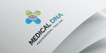 Medical DNA Logo Design Screenshot 1