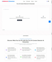 AI Content Detector And Humanizer PHP Script Screenshot 3