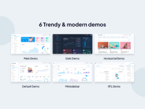 MaterialM Nuxt Js Admin Dashboard Template Screenshot 4