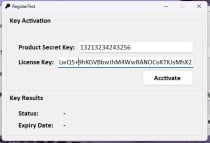 License Activation Key Generator C# Screenshot 3