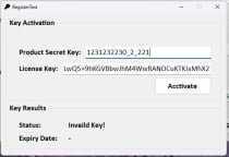 License Activation Key Generator C# Screenshot 4