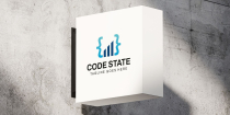 Code State Logo Design Screenshot 1