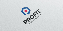 Profit P Letter Logo Design Screenshot 1