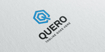 Quero Q Letter Logo Design Screenshot 1