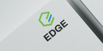 Edge E Letter Logo Screenshot 1