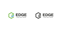 Edge E Letter Logo Screenshot 2