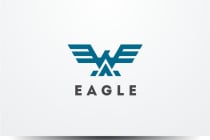 Geometric Eagle Logo Screenshot 1