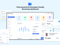 Modernize Bootstrap Admin Dashboard Template Screenshot 1