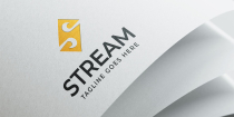 Stream S Letter Logo Design Screenshot 1