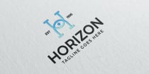 Horizon H Letter Logo Template Screenshot 1